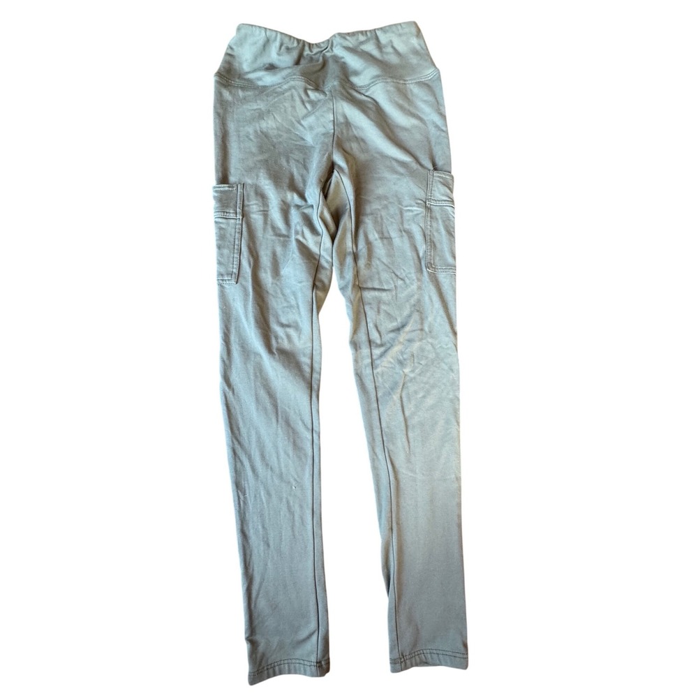 Streetwear Society Cargo Leggings Olive Green Women's Size S